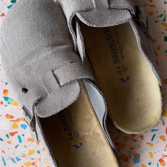 Birkenstock Gray Slip-Ons Comfort - Picture 1 of 7